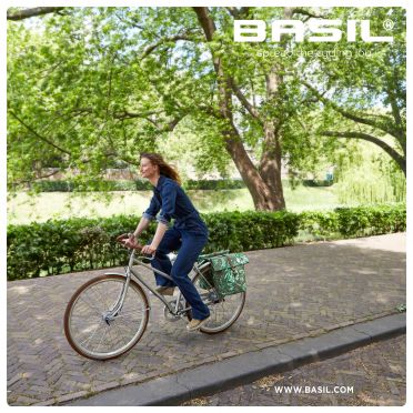 Double-sacoche vélo Basil Ever Green - 32 L