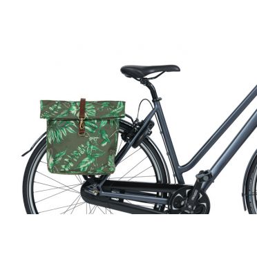 Double-sacoche vélo Basil Ever Green - 32 L