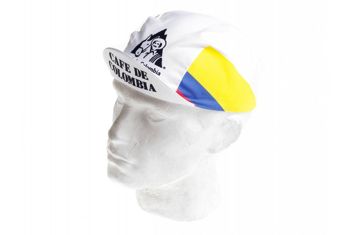 Casquette cycliste vintage - CAFE DE COLOMBIA