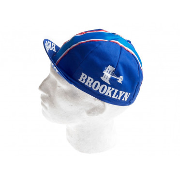Casquette cycliste vintage - Brooklyn Blue