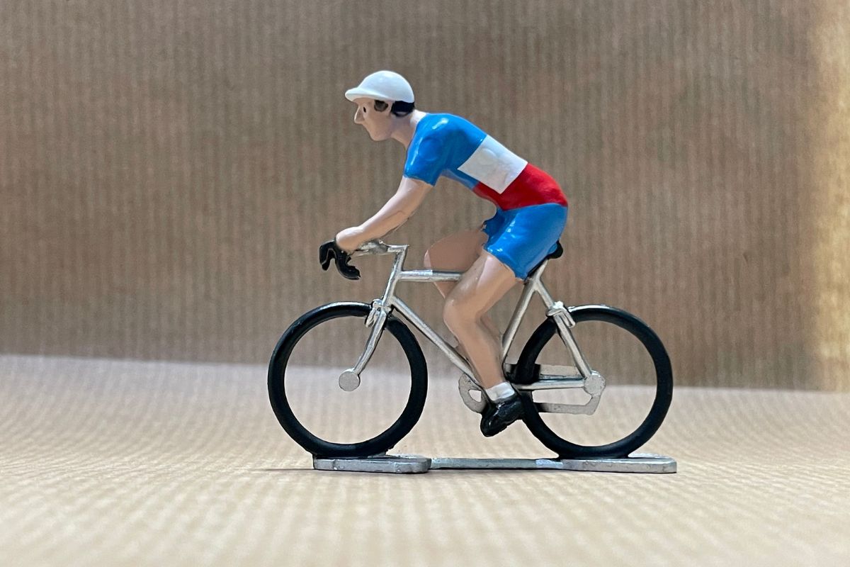 Figurine cycliste Roger - Champion de France