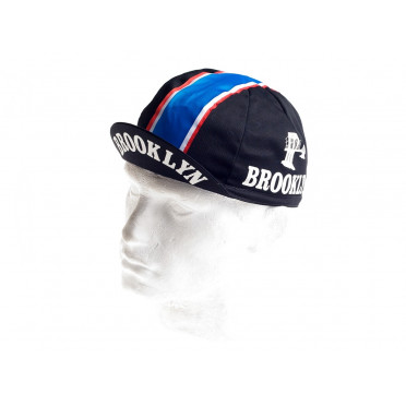 Casquette cycliste vintage - Brooklyn Black