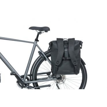 Sacoche / Sac à dos vélo à LED Basil SoHo 17L