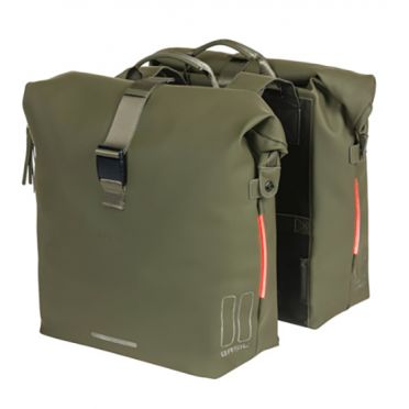Sacoche double vélo à LED Basil SoHo 41L
