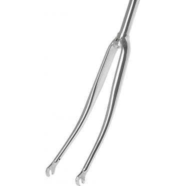 Fourche BeastyBike en acier chromé pour vélo de route
