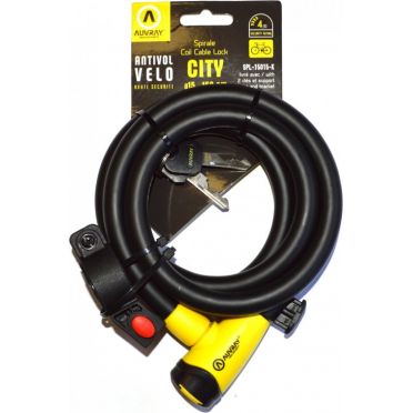 Antivol spiral Auvray City D15 150 cm