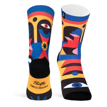 Paire de chaussettes cycliste Pacific & Co. Blinkin Eye