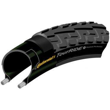 Pneu anticrevaison pour vélo de voyage Continental Ride Tour