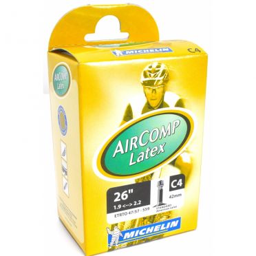 Chambre à air LatexMichelin 26" C4 x 1,90-2,20