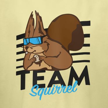 T-Shirt enfant Woom Team Squirrel