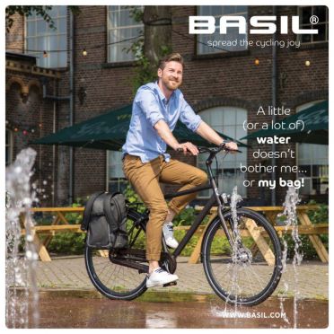 Sacoche / Sac à dos vélo Basil Urban Dry 18L