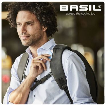 Sacoche / Sac à dos à LED Basil B-Safe Nordlicht - 18 L