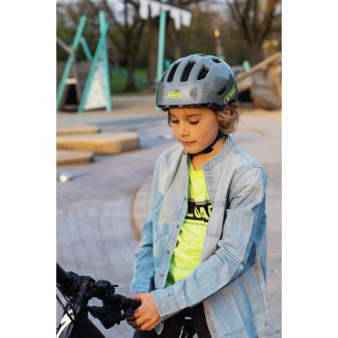 Casque vélo enfant Abus Smiley 3.0 ACE LED
