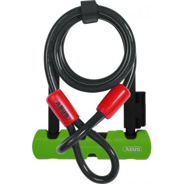 Antivol vélo en U Abus Ultra Mini 410/150 avec câble en acier