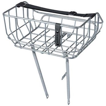 Panier avant Basil Portland argent