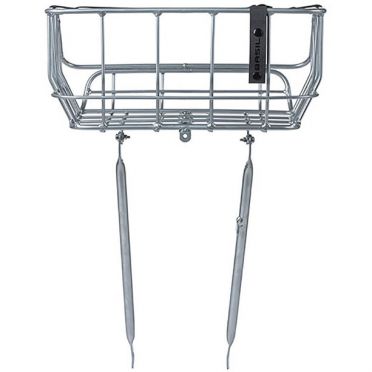 Panier avant Basil Portland argent