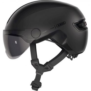 Casque vélo urbain à visière Abus HUD-Y ACE à éclairage Intégré