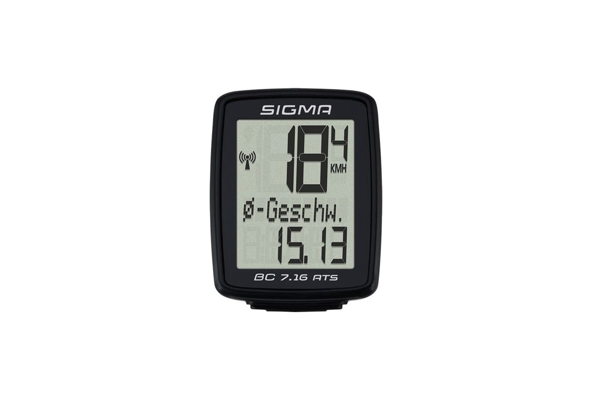 SIGMA compteur vélo sans fil BC 7.16 ATS CYCLES ET SPORTS