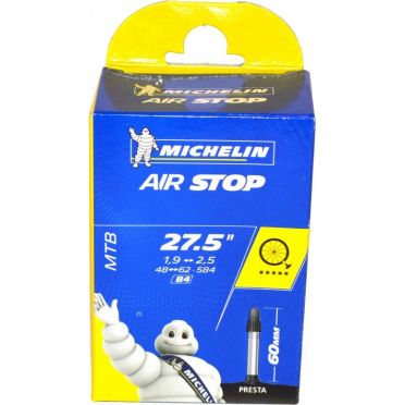 Chambre à air Michelin B4 27.5" x 1.9-2.5 Presta Longue Valve