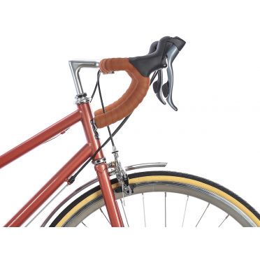 Vélo de randonnée 16 vitesses 6KU Helen Rose Gold
