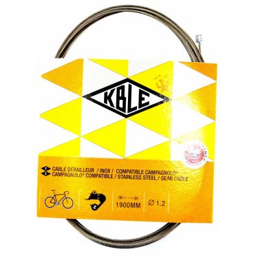 Câble de dérailleur inox Transfil compatible Campagnolo