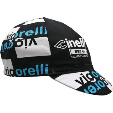 Casquette Cycliste Cinelli Vigorelli Black
