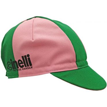 Casquette Cycliste Cinelli We Bike Harder Pink