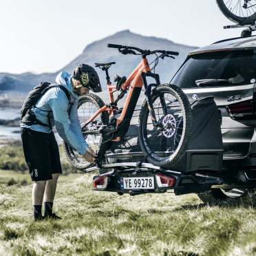 Porte-vélo sur boule d'attelage Thule VeloSpace XT 2