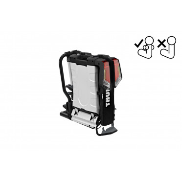 Porte-vélos sur boule d'attelage 2 vélos pour FIX4BIKE Thule EasyFold XT F 2