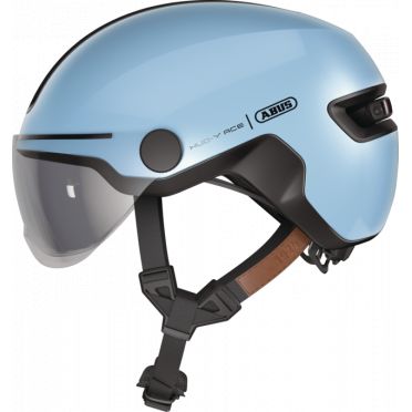 Casque vélo urbain à visière Abus HUD-Y ACE à éclairage Intégré