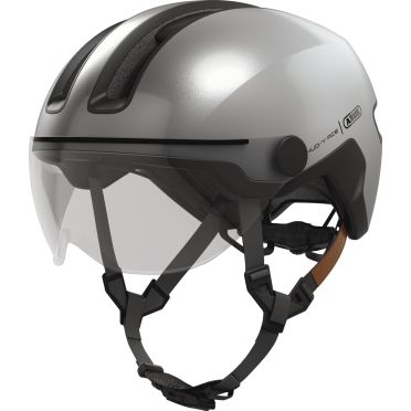Casque vélo urbain à visière Abus HUD-Y ACE à éclairage Intégré