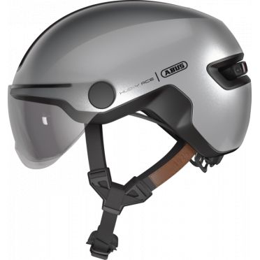 Casque vélo urbain à visière Abus HUD-Y ACE à éclairage Intégré
