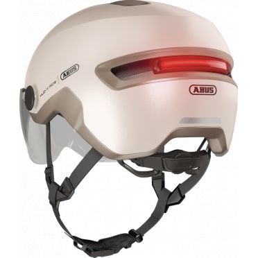 Casque vélo urbain à visière Abus HUD-Y ACE à éclairage Intégré