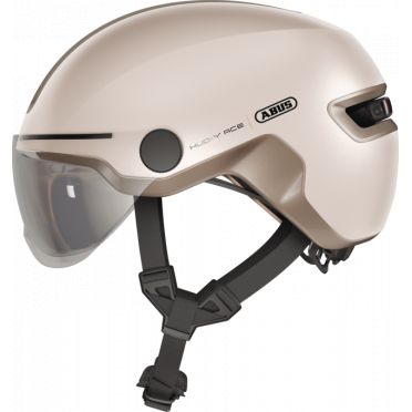 Casque vélo urbain à visière Abus HUD-Y ACE à éclairage Intégré