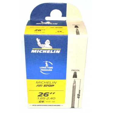 Chambre à air pour VTT Michelin C4 26" x 1,85-2,4 Presta 48mm