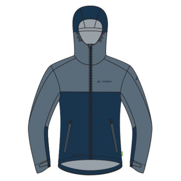 Veste de pluie pour vélo pour homme Moab Rain Vaude