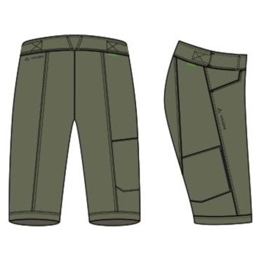 Short de vélo pour homme Ledro Vaude