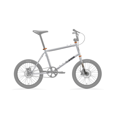Vélo singlespeed Cinelli Tutto Mini Silver Bootleg
