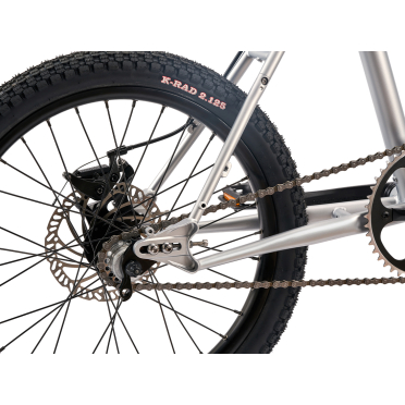 Vélo singlespeed Cinelli Tutto Mini Silver Bootleg