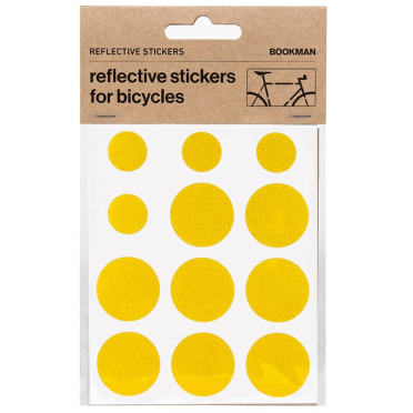 Réflecteurs Sticky BOOKMAN Jaune