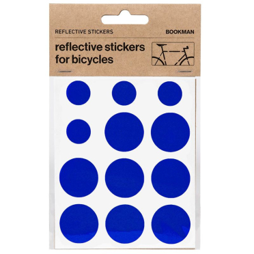 Réflecteurs Sticky BOOKMAN Bleu