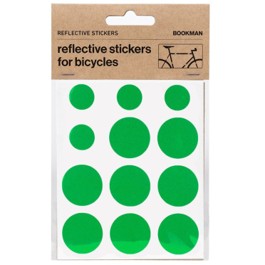 Réflecteurs Sticky BOOKMAN Vert