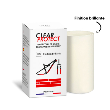 Protection de cadre BMX brillante Clear Protect