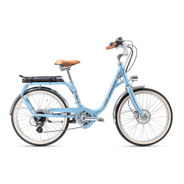 Vélo Électrique Peugeot eLC01 e-LEGEND - Bleu Vintage