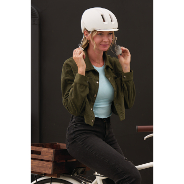 Casque vélo Urbain Abus HUD-Y à Eclairage Intégré
