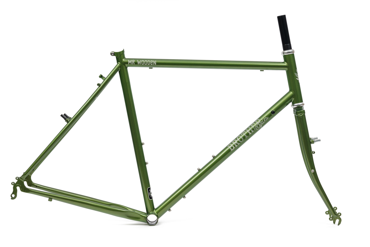 Kit cadre velo randonnee Brother Cycles Mr Wooden