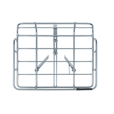 Porte-bagages avant Basil Portland argent avec bordures