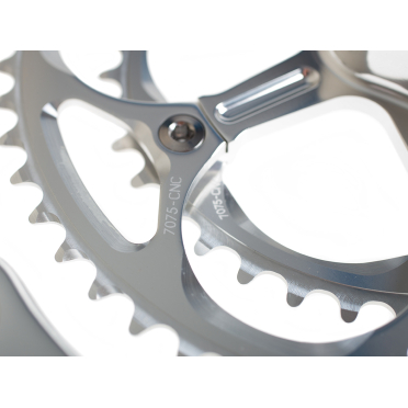 Pédalier de vélo de route vintage BLB CNC 53/39T