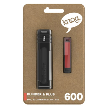 Combo éclairage vélo avant et arrière Knog Blinder Pro