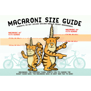 Vélo enfant 6 à 9 ans Fairdale Macaroni 20"